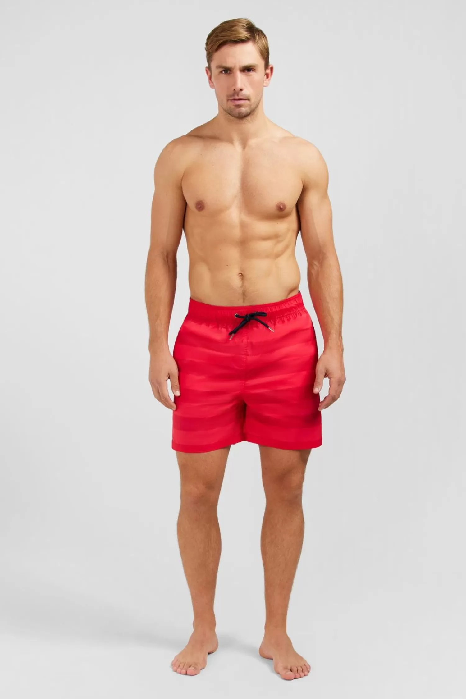 Eden Park Short De Bain A Rayures Rouge-Homme Maillots De Bain