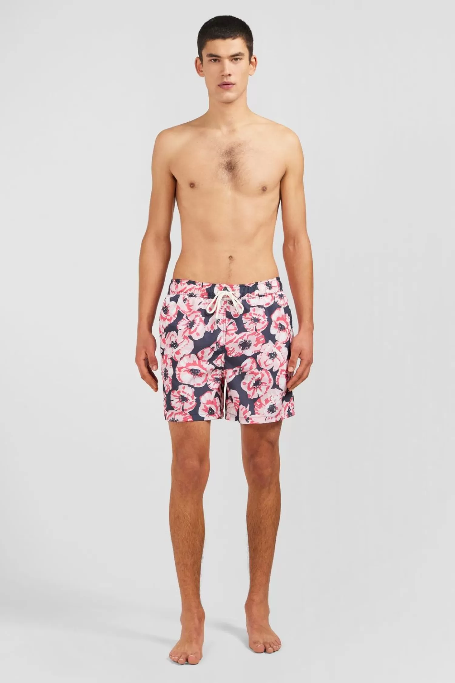 Eden Park Short De Bain Rose Imprime Exclusif Fleurs-Homme Maillots De Bain