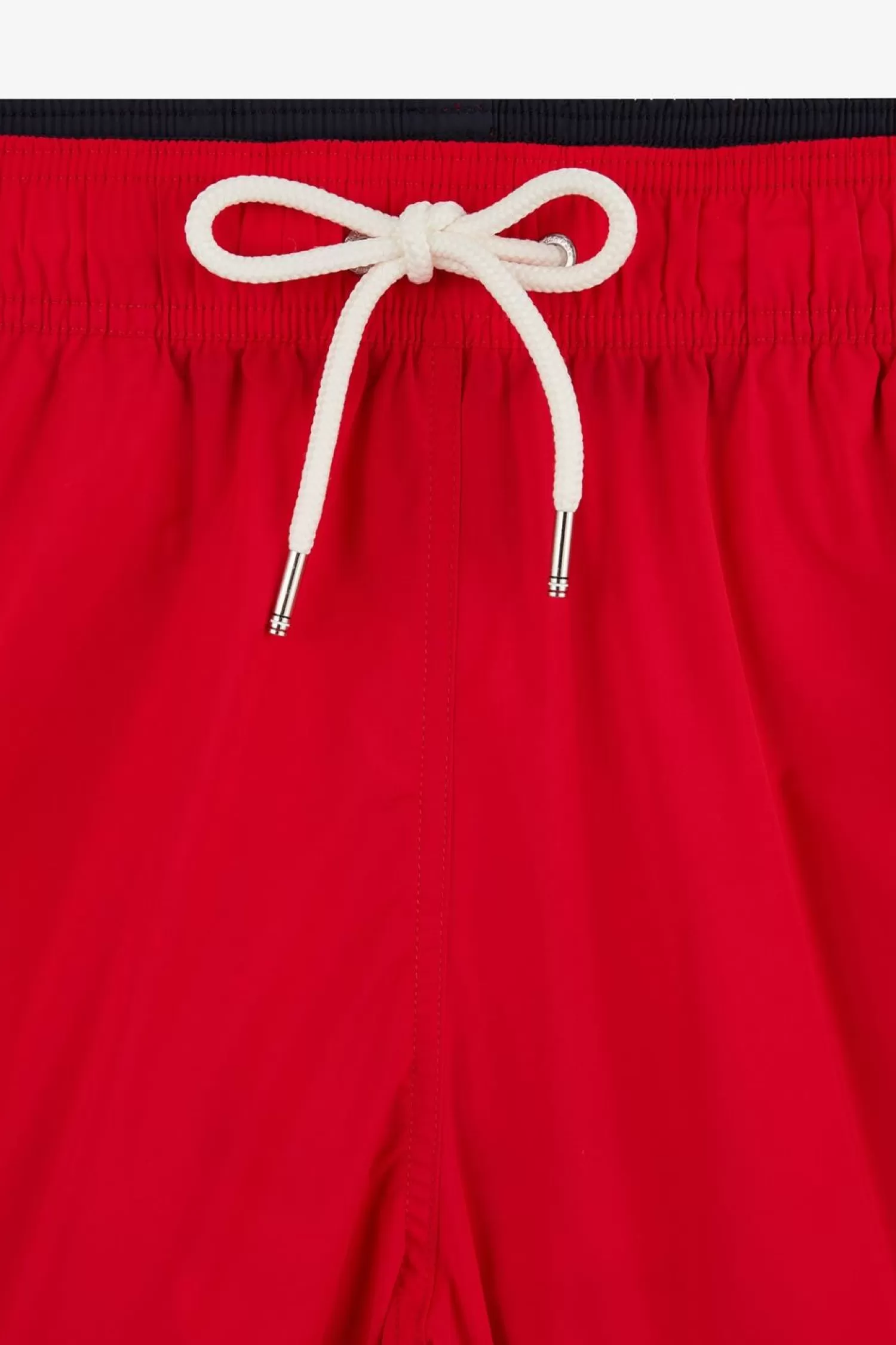 Eden Park Short De Bain Uni Detail Bandes Tricolores-Homme Maillots De Bain