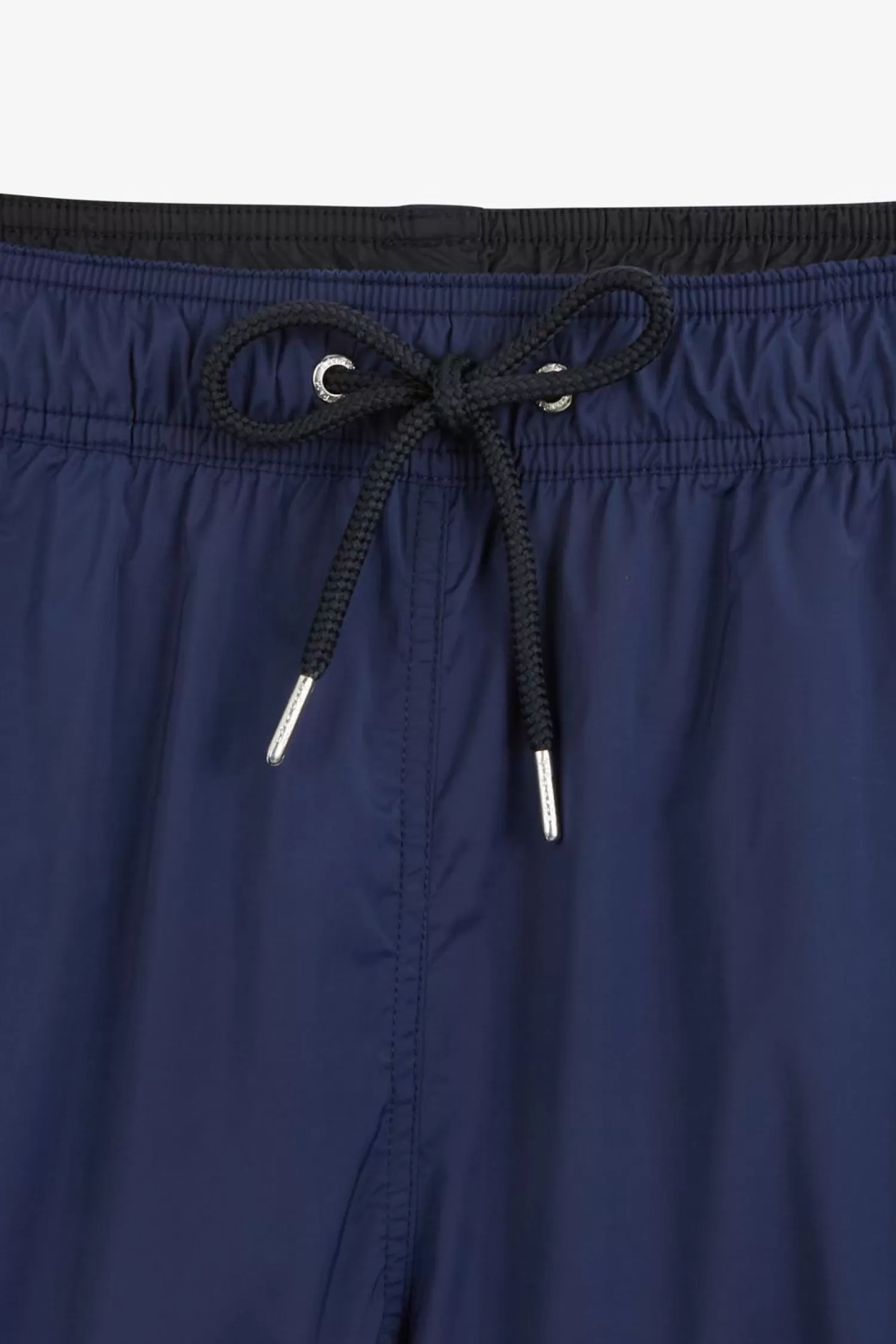 Eden Park Short De Bain Uni Detail Bandes Tricolores-Homme Maillots De Bain