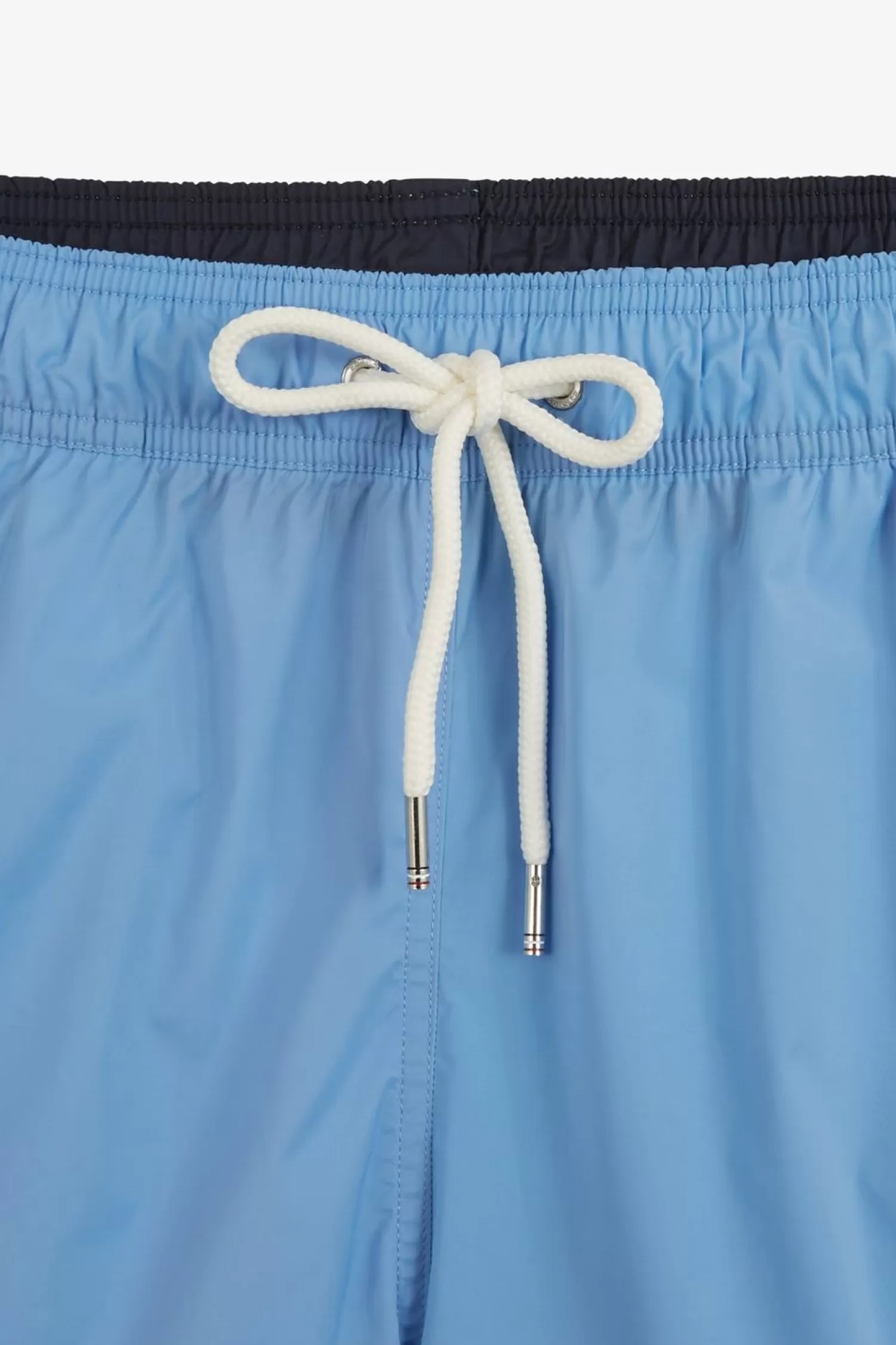 Eden Park Short De Bain Uni Detail Bandes Tricolores-Homme Maillots De Bain