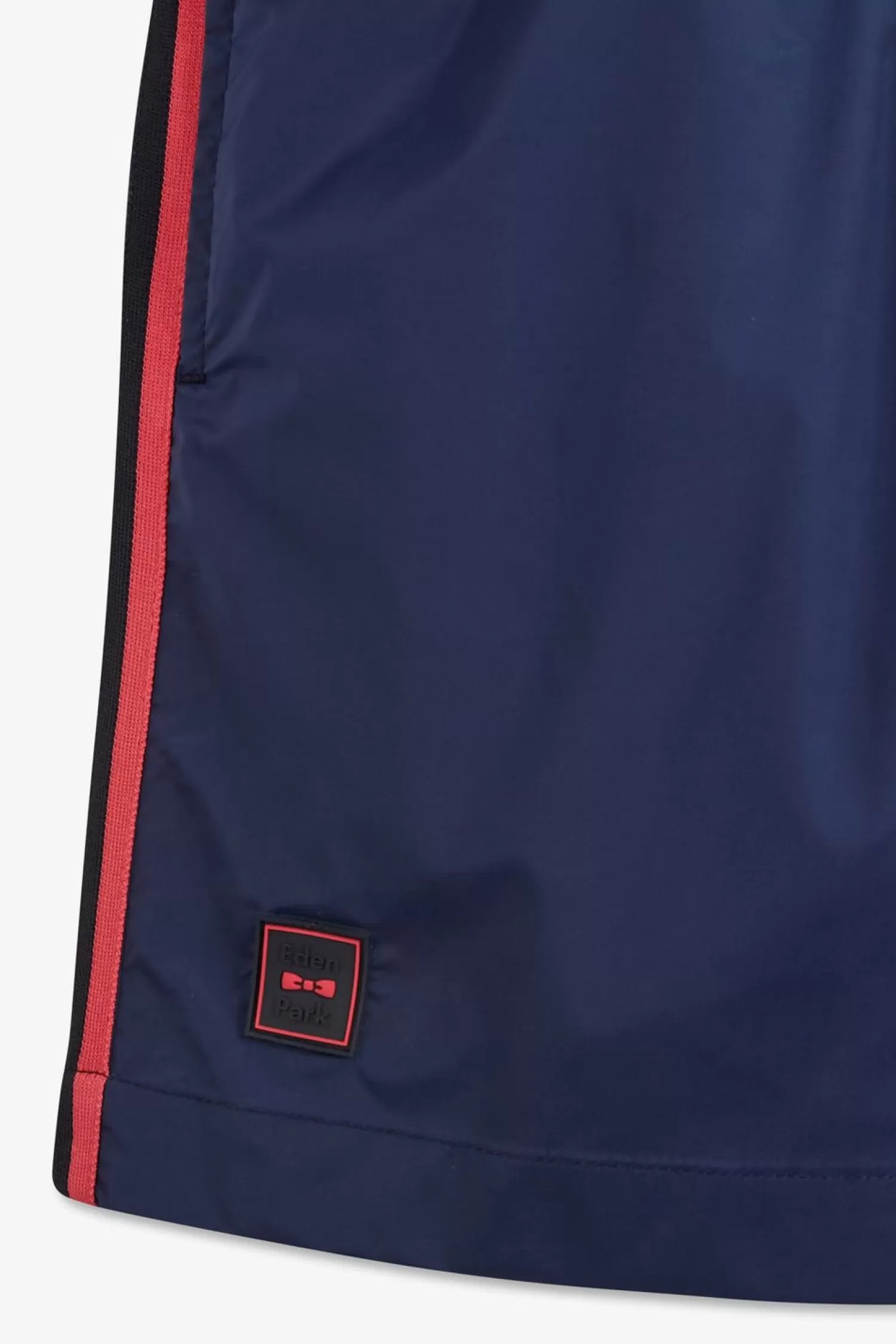 Eden Park Short De Bain Uni Detail Bandes Tricolores-Homme Maillots De Bain