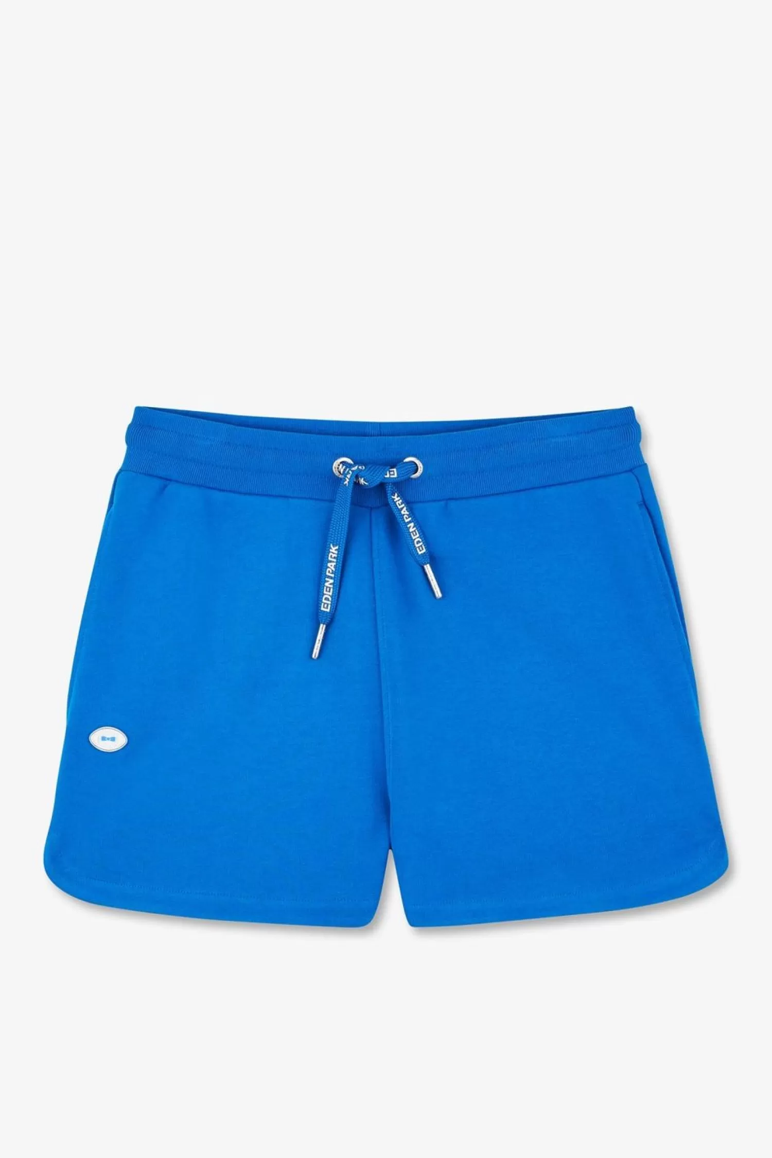 Eden Park Short En Molleton Bleu Coupe Regular-Femme Pantalons Et Shorts