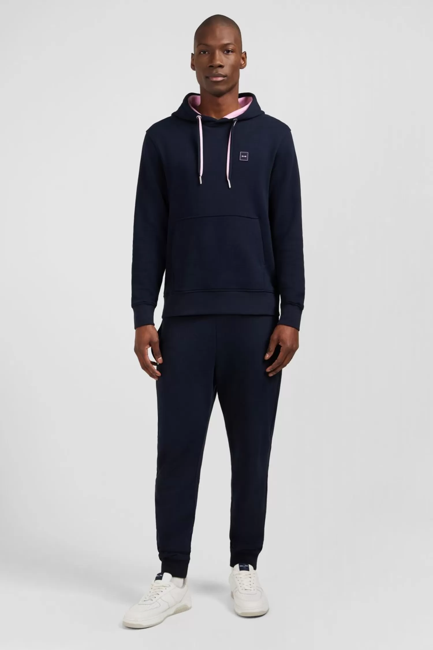 Eden Park Sweat A Capuche Bleu Marine-Homme Sweats