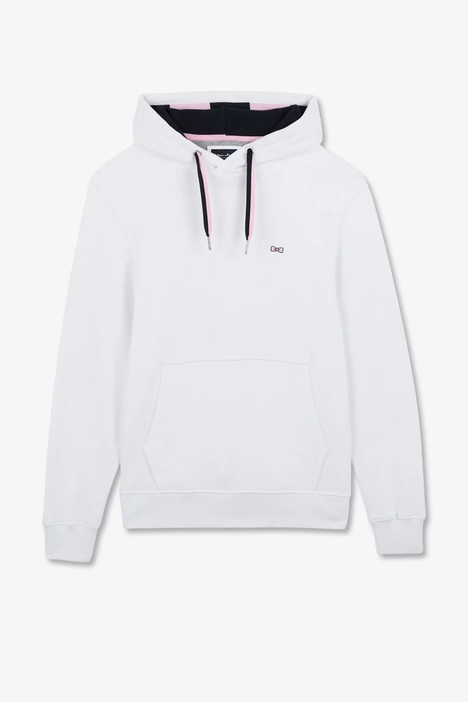 Eden Park Sweat Blanc A Capuche-Homme Sweats