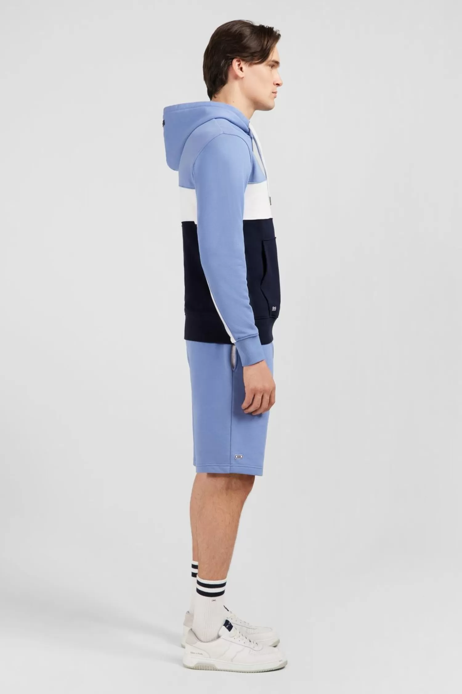 sweat_bleu_colorblock_a_capuche_4.webp Eden Park Sweat Bleu Colorblock A Capuche-Homme Sweats