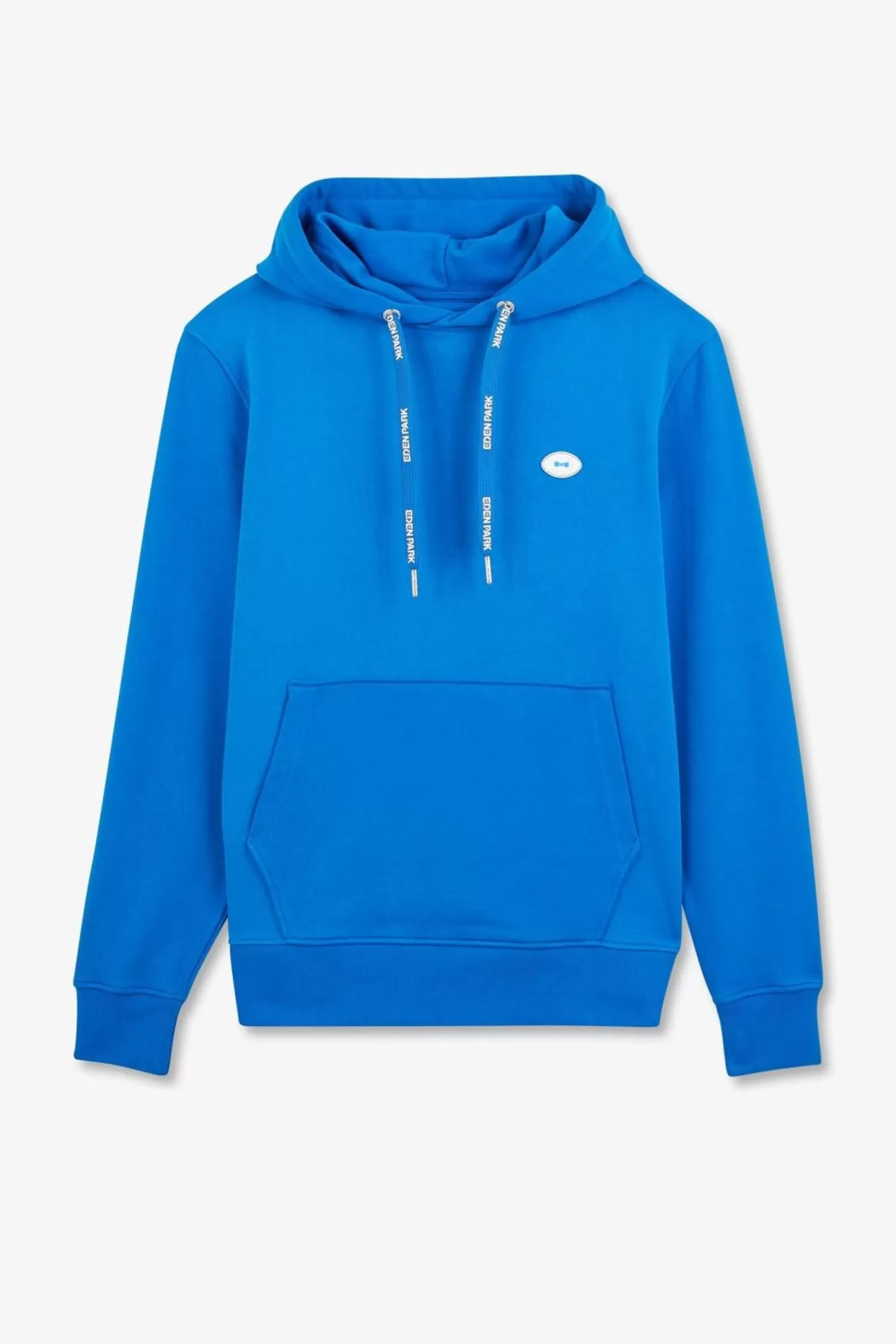 Eden Park Sweat Bleu Uni A Capuche-Homme Sweats