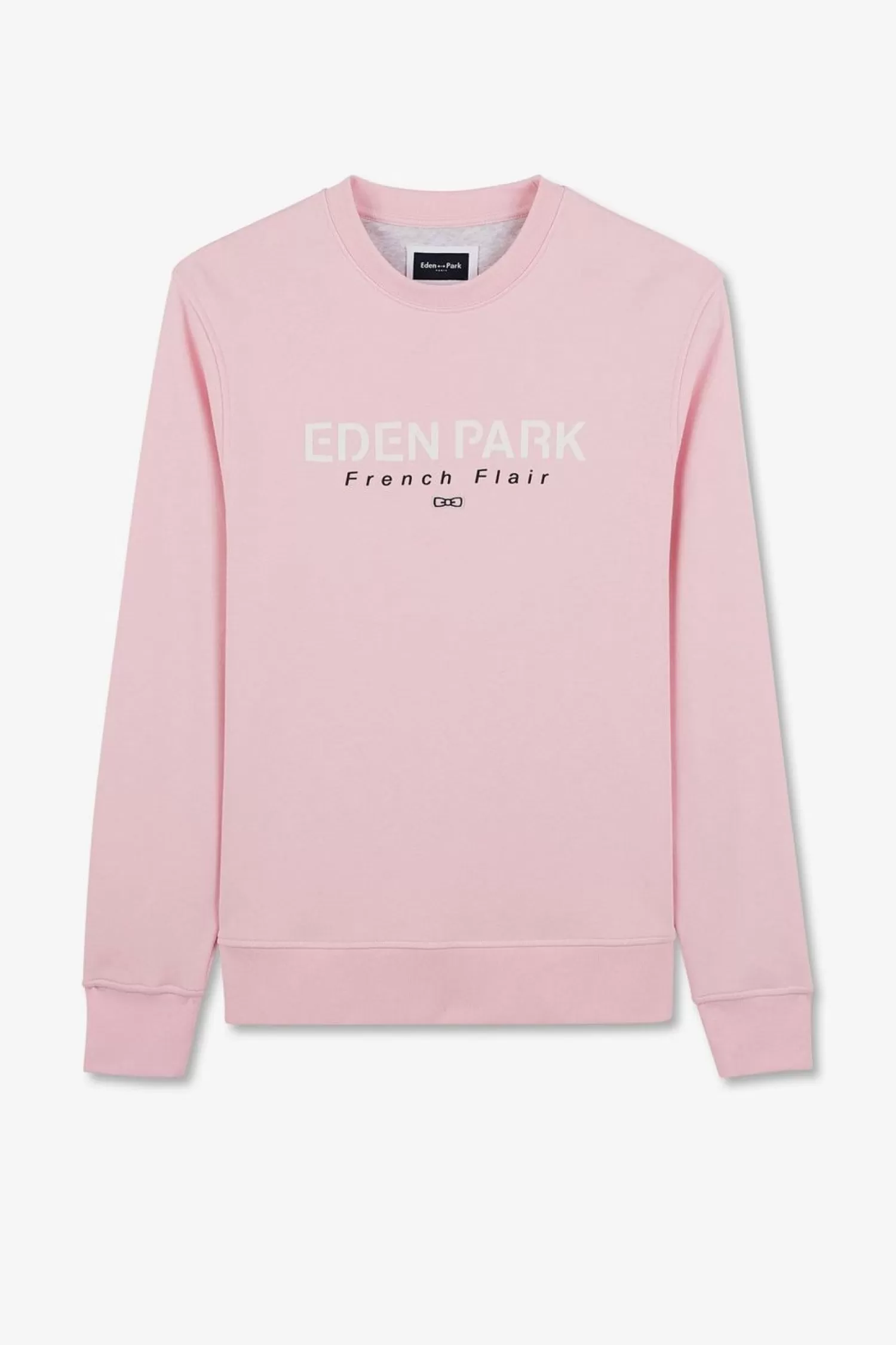 Eden Park Sweat Rose A Col Rond-Homme Sweats