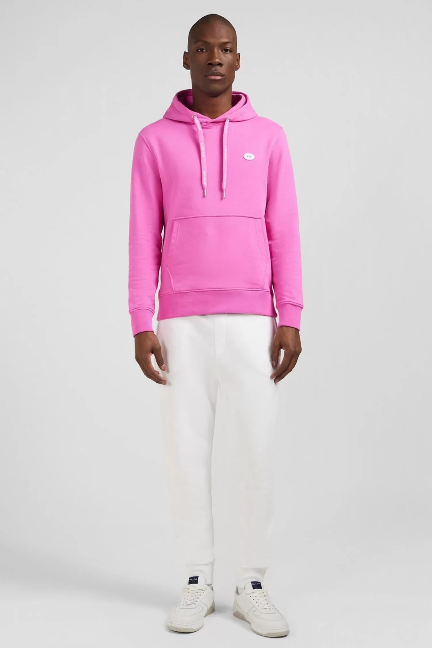 Eden Park Sweat Rose Uni A Capuche-Homme Sweats