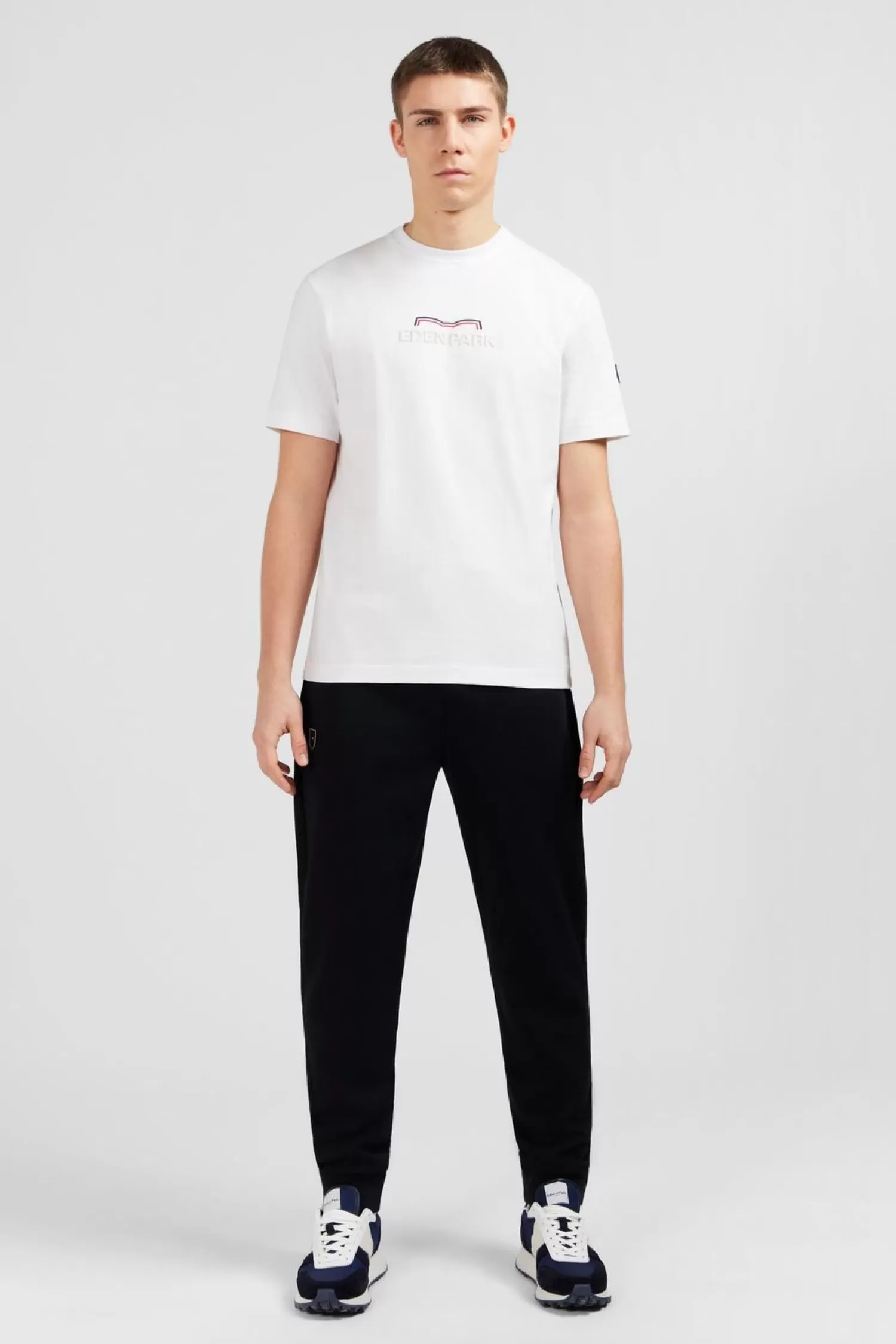 Eden Park T-Shirt Blanc A Manches Courtes-Homme T-Shirts