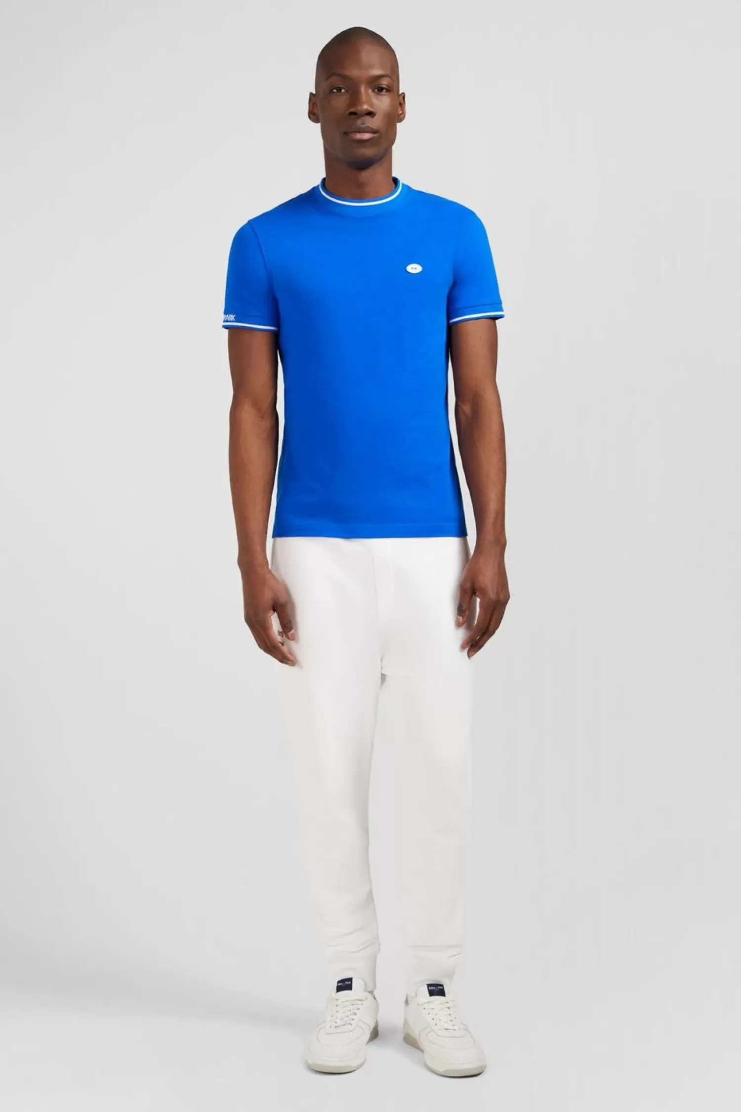 Eden Park T-Shirt Bleu A Manches Courtes-Homme T-Shirts