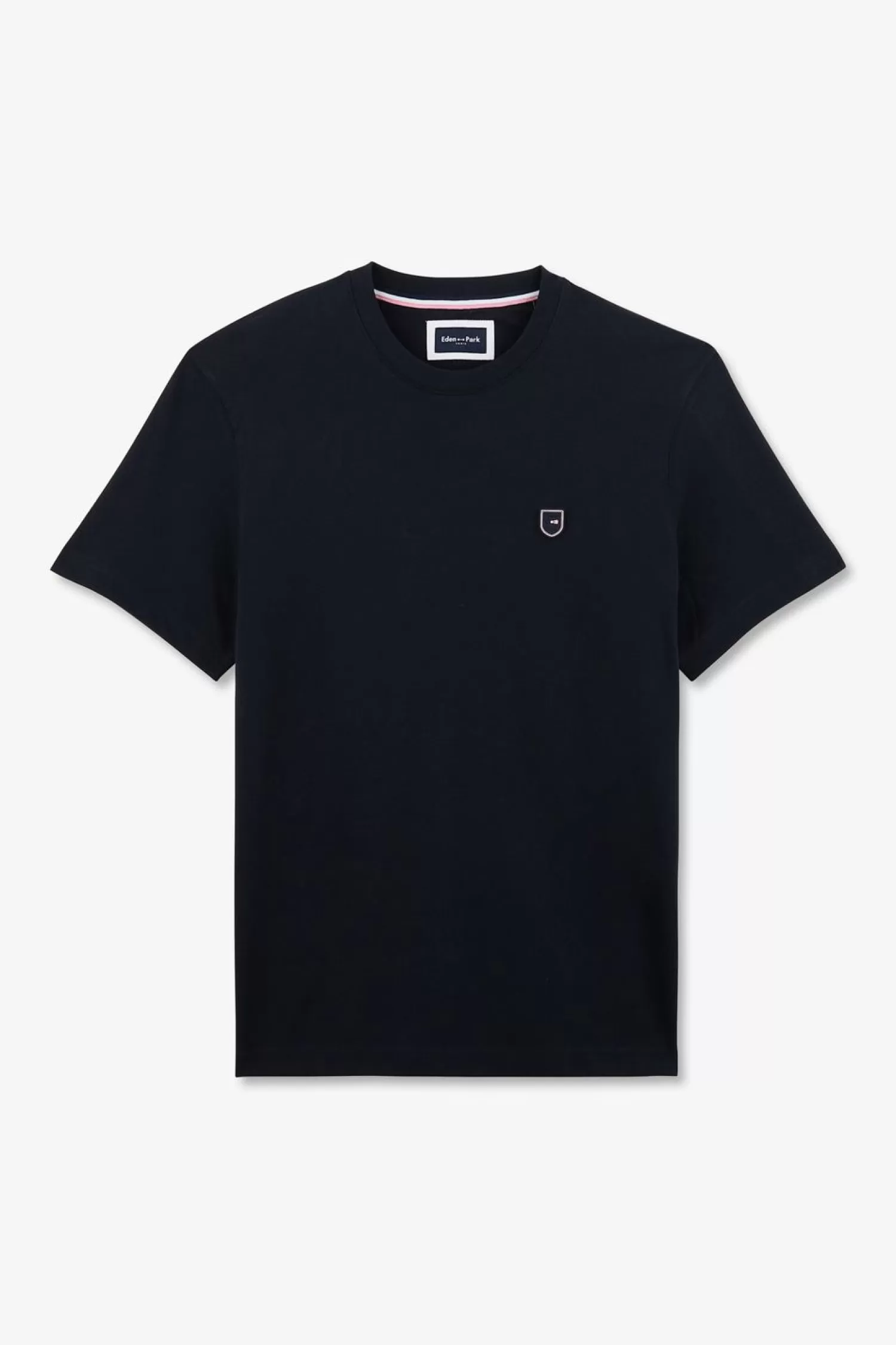 Eden Park T-Shirt Bleu Avec Broderie -Homme T-Shirts