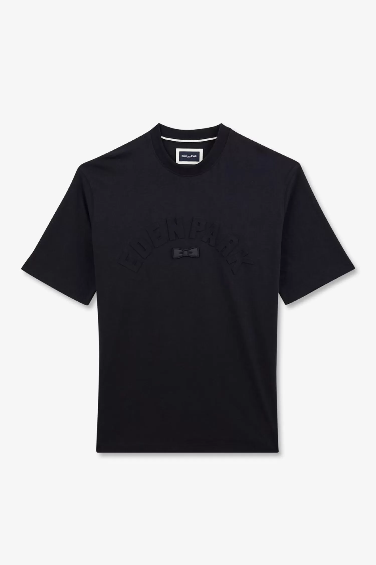 Eden Park T-Shirt Bleu Fonce Embosse -Homme T-Shirts