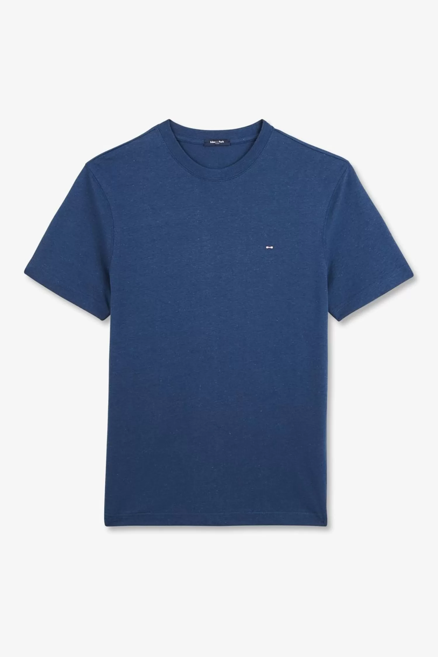 Eden Park T-Shirt Manches Courtes Bleu-Homme T-Shirts