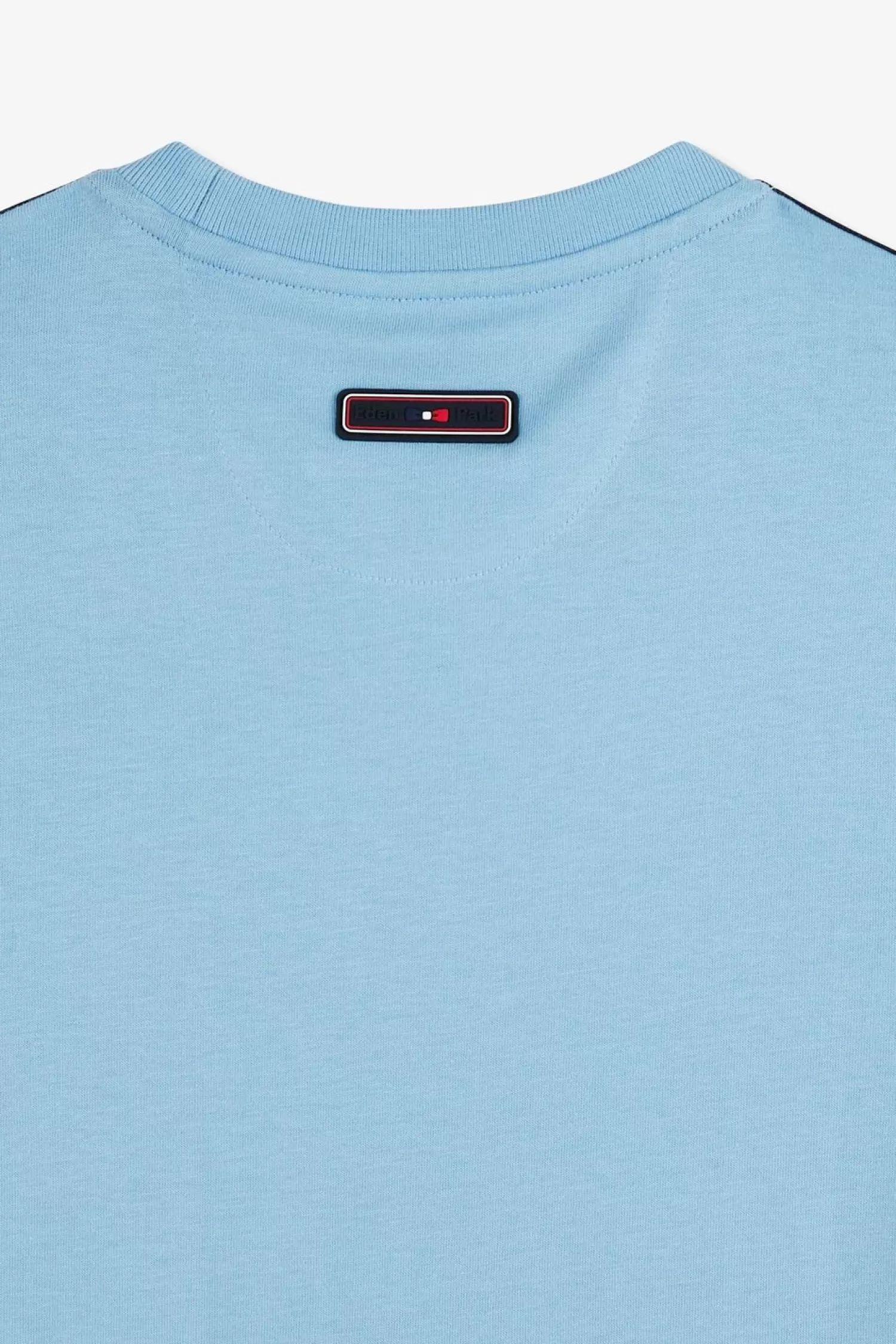 Eden Park T-Shirt Manches Courtes Ciel En Coton Galons Epaules Tricolores-Homme T-Shirts