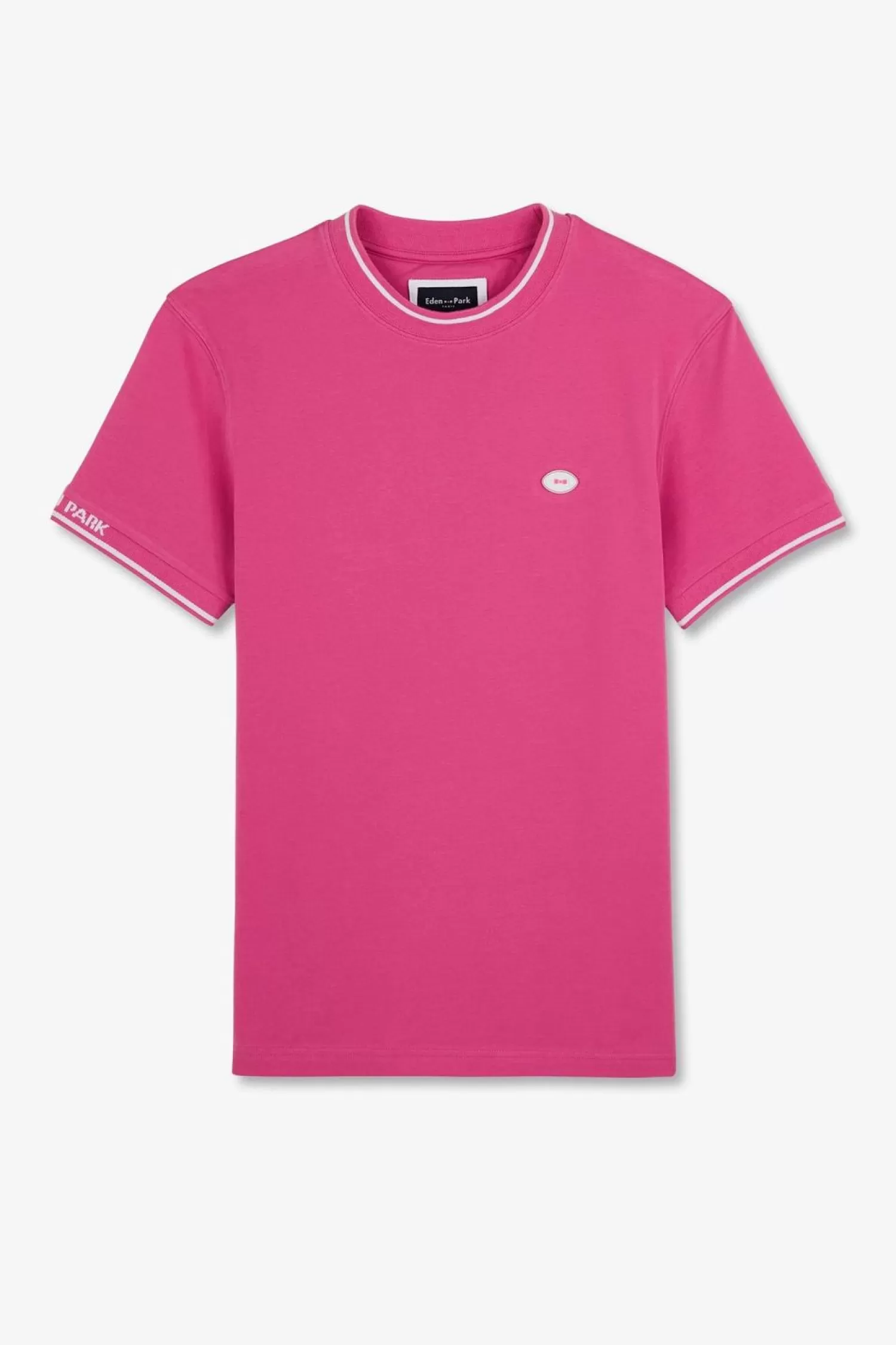 Eden Park T-Shirt Rose A Manches Courtes-Homme T-Shirts