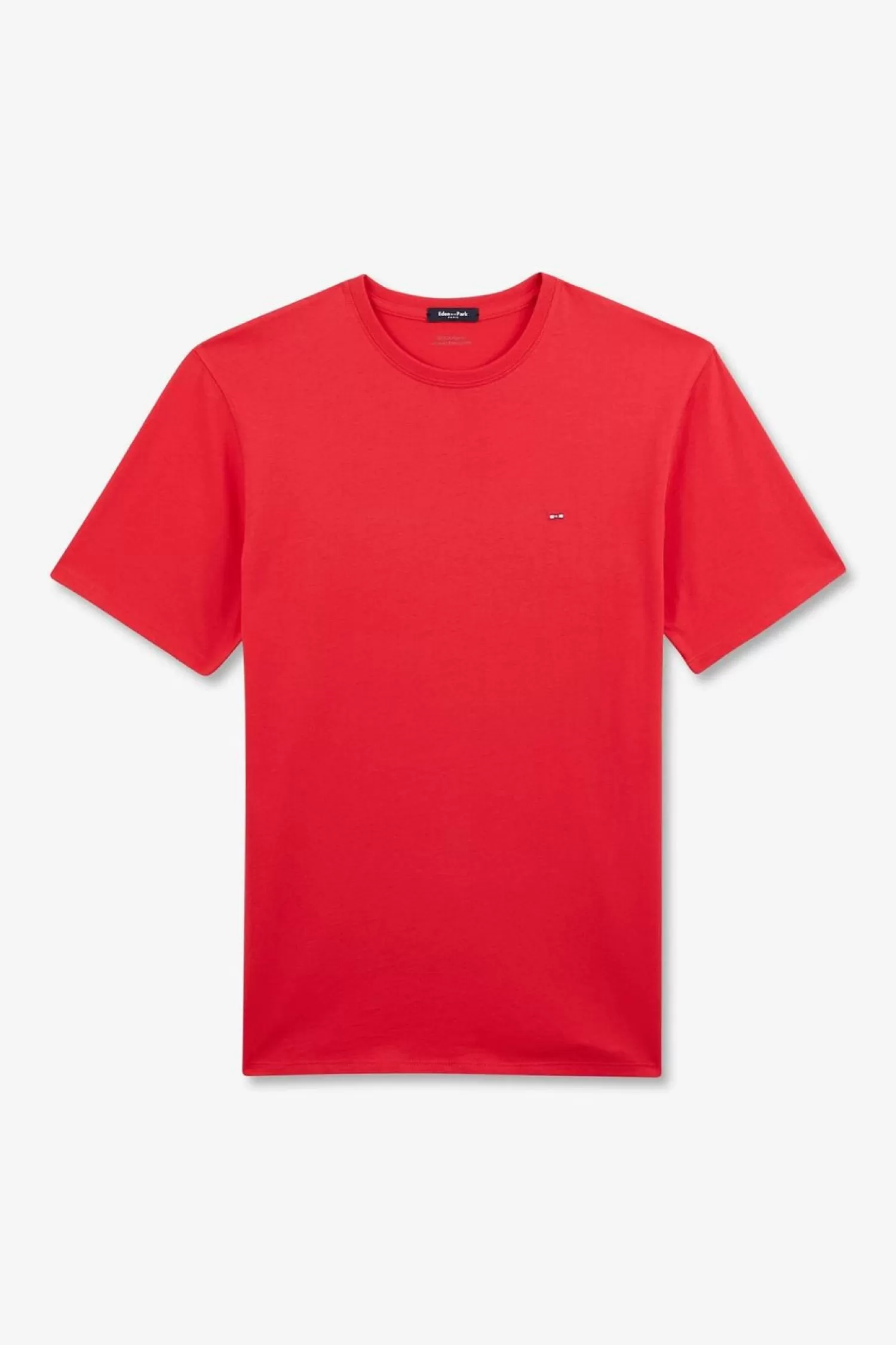 Eden Park T-Shirt Rouge A Manches Courtes-Homme T-Shirts